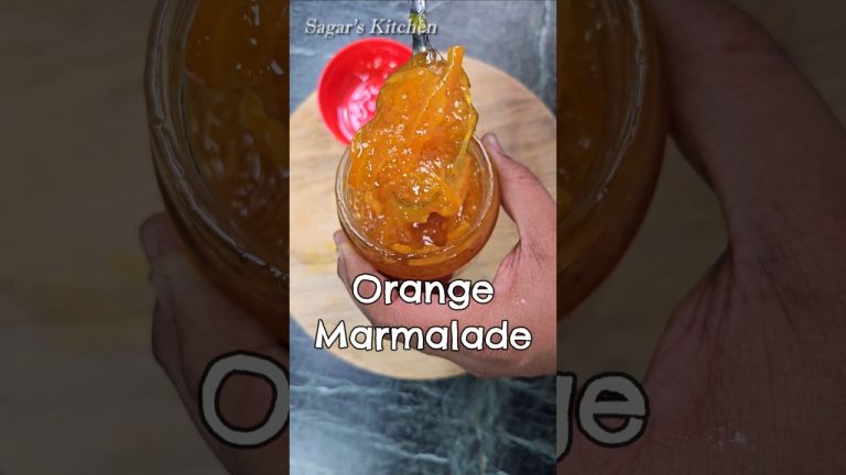 Only 2 Ingredients Recipe | Orange Marmalade Or Murabba #Shorts #Murabba