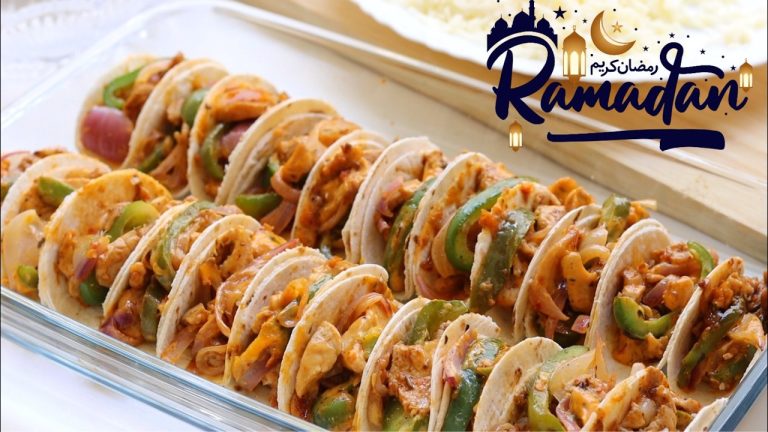 Mini Chicken Cheese Tacos Ramadan Special Recipe by (YES I CAN COOK)