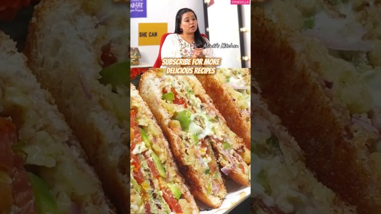 Bharti Singh's Viral Cheese Sandwich Recipe🥪😋 #cooking #food #sandwich