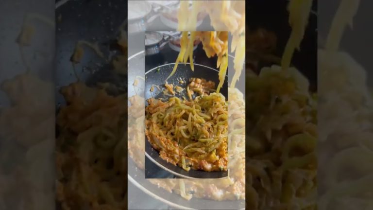 Italian Spaghetti With Desi Tadka🍝😋👌😍#shotrs #cooking