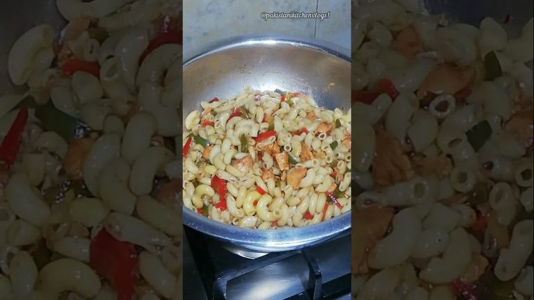 Chicken Macaroni Recipe #shorts #trending #macaronirecipe