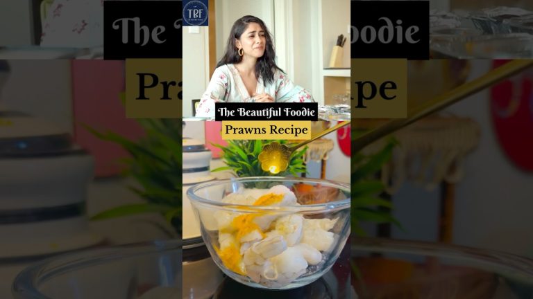 Mrunal Thakur Favourite Prawns Recipe #mrunalthakur #prawns #shorts