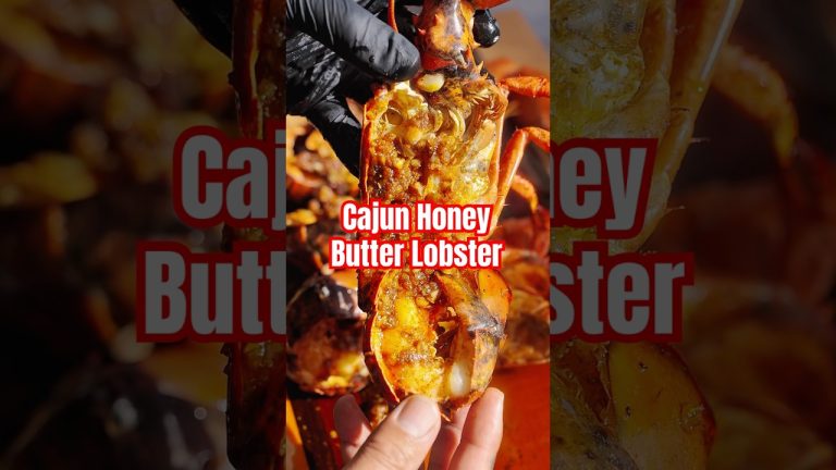 Cajun Honey Butter Lobster w/ ​⁠@blazingstarbbq  #lobster #cajuncooking #cookbook #tftibbq