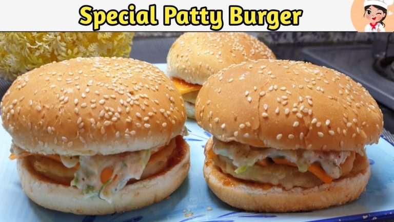 How to Make the Perfect Patty Burger | Juicy & Flavorful Homemade Recipe