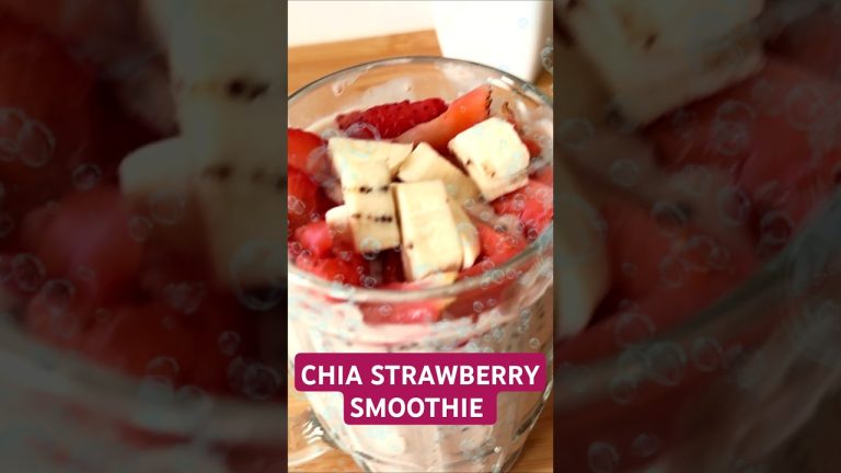 Healthy Smoothie Recipes For Weight Loss | Banana Chia Smoothie For Weight Loss In 7 Days