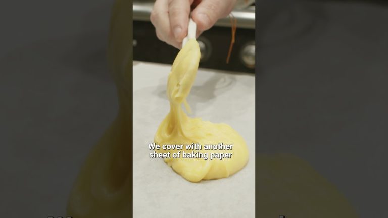Tagliatelle di pâte à choux dello chef Matteo Baronetto