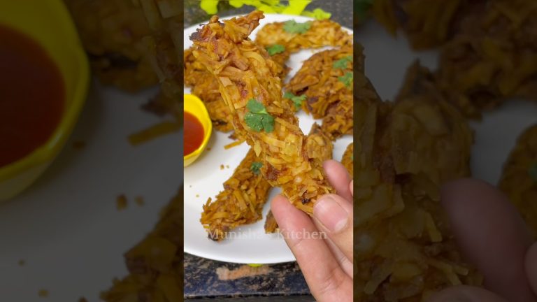Crispy Thread Chicken Recipe #ramadan #iftarrecipe