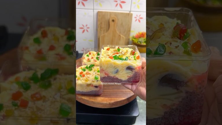 Easy Iftar Special Dessert 😋❤️#food #recipe #shorts #short #trending