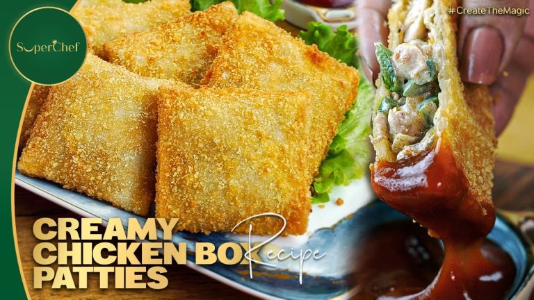 Creamy Chicken Box Patties Recipe | Tasty Crispy Chicken Box Patties for Ramzan Iftar!
