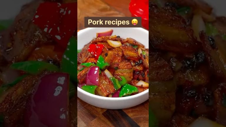 pork recipe 🔥 pork recipe nepali style #porkrecipe #pork #porkfriedrice #nepalicooking #nepalifood