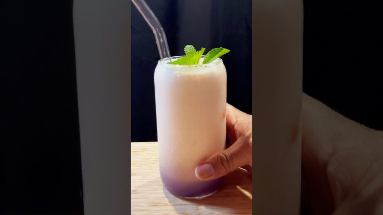 Honeydew Lavender Smoothie #shorts #youtubeshorts