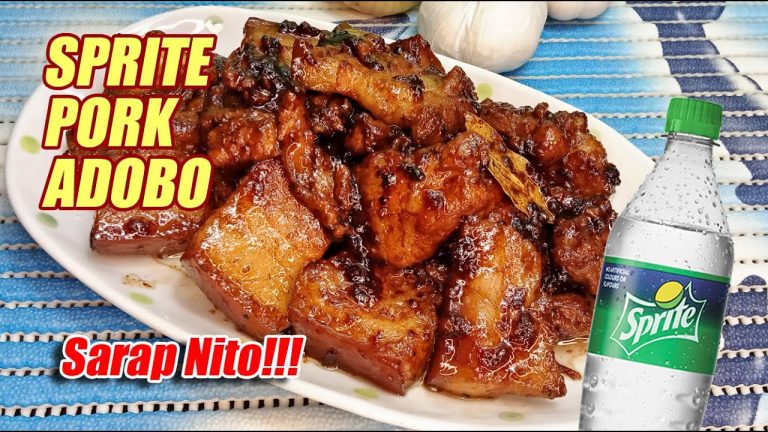 A SECRET TO COOK SUPER TASTY SPRITE PORK ADOBO!!!