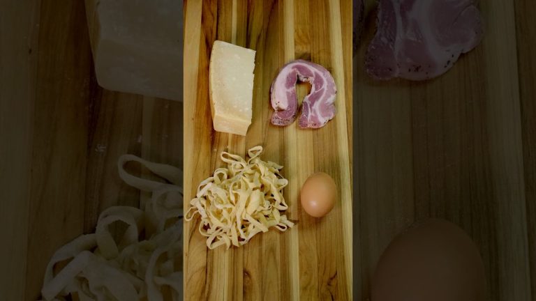 The First Carbonara Recipe Ever Written