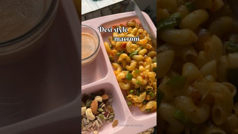 Desi style Macroni #shorts #ytshorts #cooking #pasta #desipasta