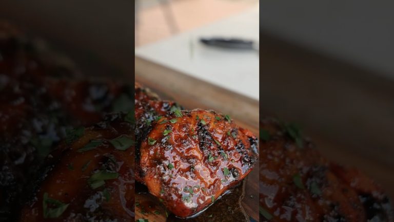 Your new favorite way of grilling pork chops #shorts