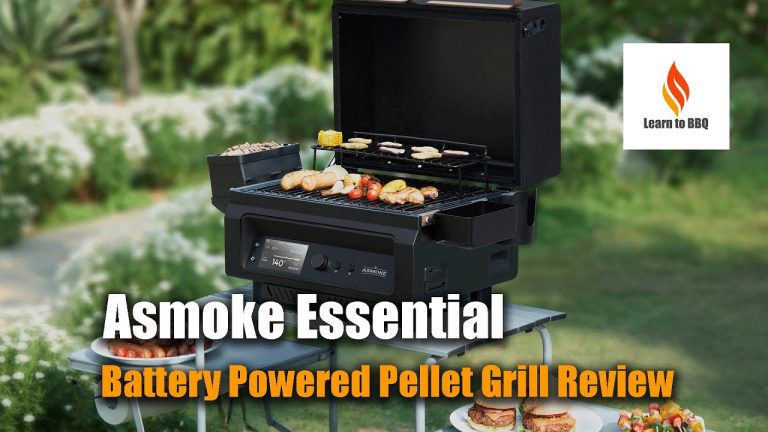 Asmoke Essential Battery Powered Pellet Grill Review