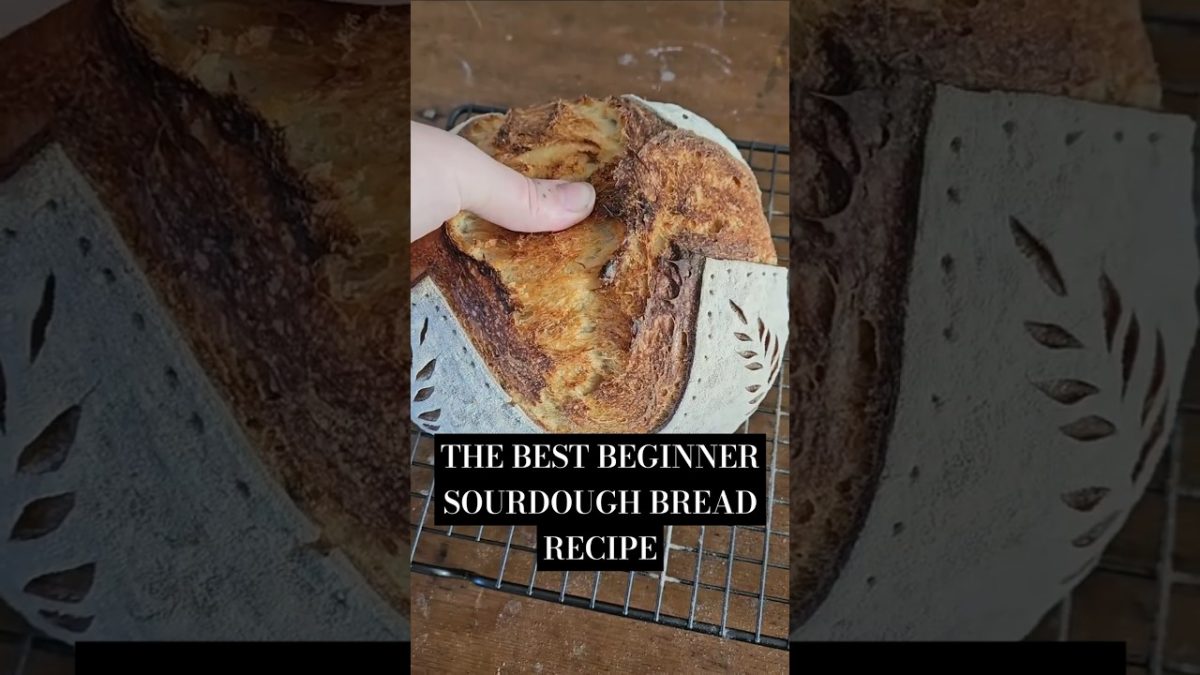 The BEST Beginner Sourdough Bread Recipe