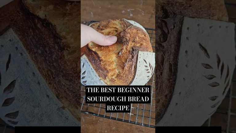 The BEST Beginner Sourdough Bread Recipe