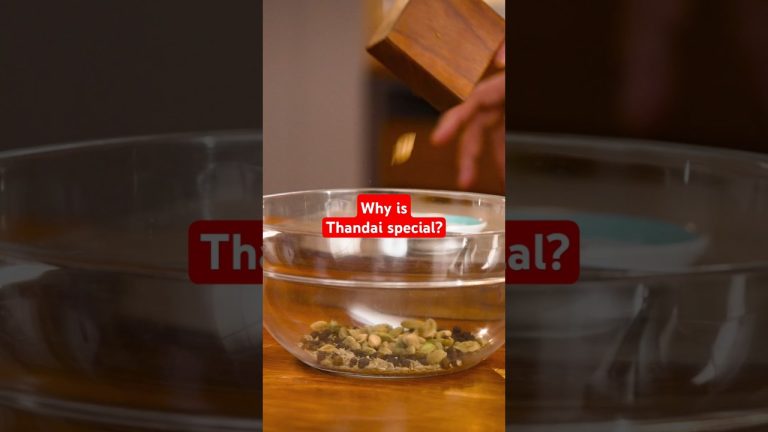 This is why Thandai is special #thandairecipe #cookingtips #ranveerbrar #Holispecial
