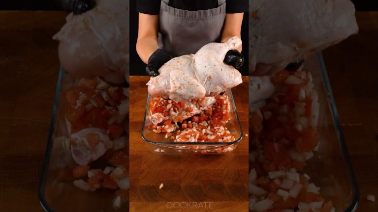 I learned this trick in a restaurant! Brilliant chicken recipe!