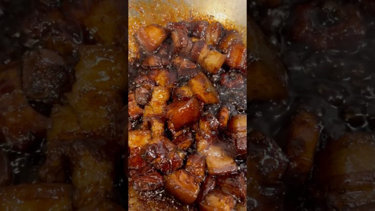 Braised Pork Belly #shorts