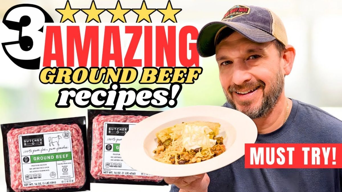 3 *NEW* Ground Beef Dinner Recipes You NEED to Make This Week!