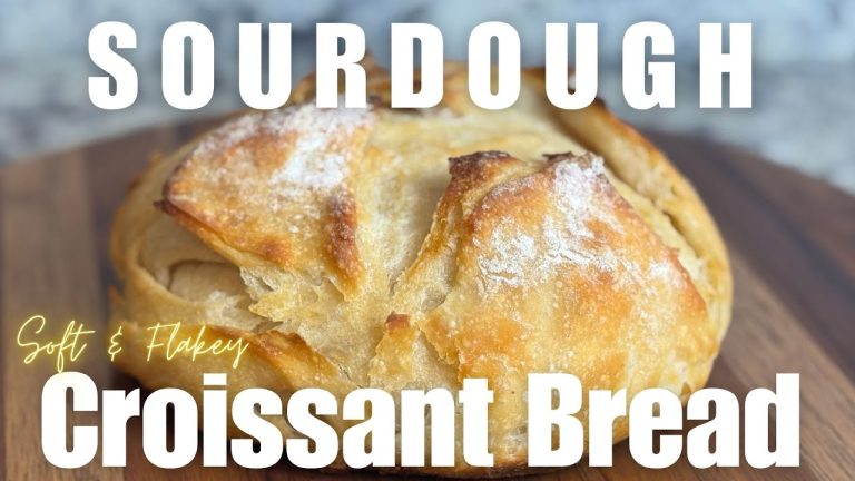 Sourdough Croissant Bread Recipe – Easy Same-Day Beginner Sourdough – Butter Inclusion – SOFT!