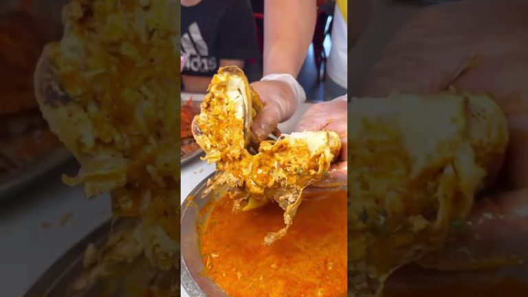 Sweet & Savory Taste Crab Recipe 🦀🔥 | Seafood Shorts