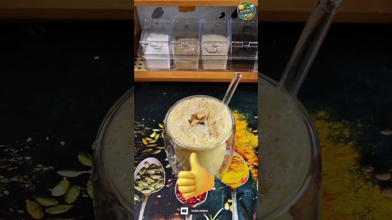 Quick & Easy Mango Banana Milkshake ! #BananaShake #RefreshingDrinks #cocktail #1m