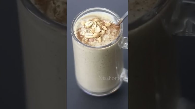 High Protein Oats Breakfast Smoothie Recipe – No Sugar | No Milk – Oats Smoothie For Weight Loss