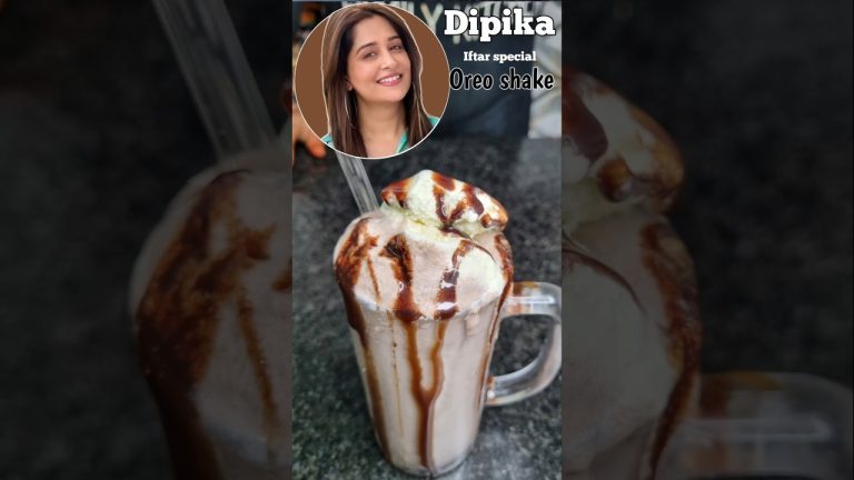 Dipika ki duniya 🤩 iftar party Oreo shake 😋 #shorts #dipikakiduniya #iftar #iftarrecipe  #ramzan
