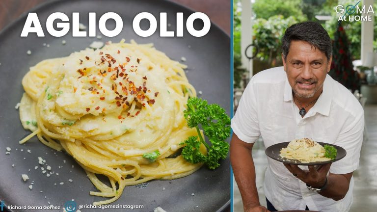 Goma At Home: My Version of Aglio Olio Pasta