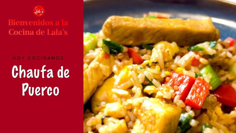 Receta Chaufa de Puerco