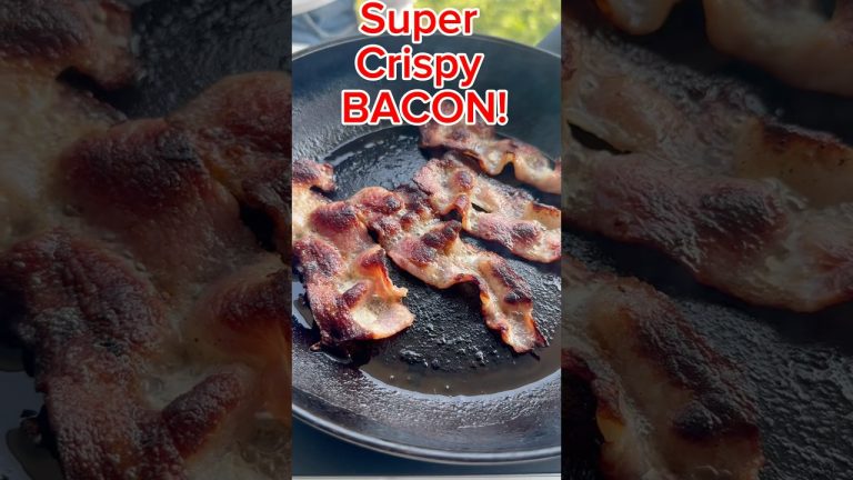 How to make SUPER CRISPY BACON!!!