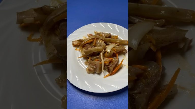 Marinated Pig Ears — A Spicy Snack for Beer! #food #cooking #recipe #easyrecipes #foodie