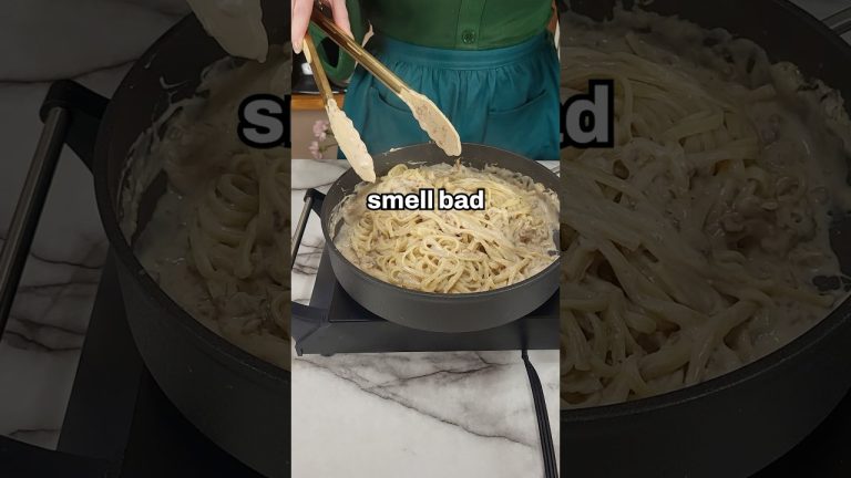 This Alfredo is nuts 🥜 #shorts