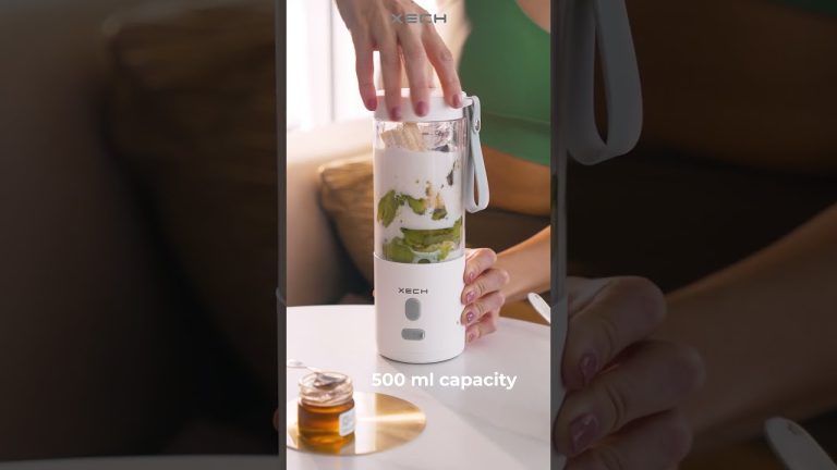 Creamy Banana Avocado Smoothie | XECH Portable Blender Tutorial #portableblender #smoothierecipes