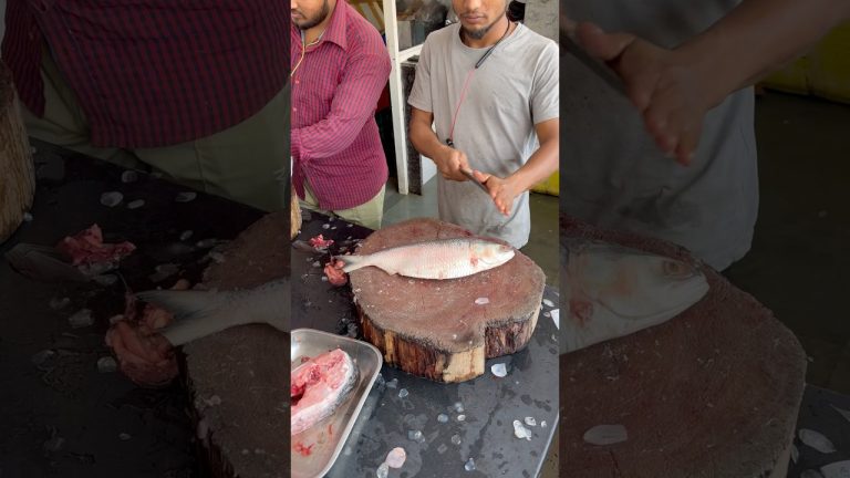 Elsa Fish cutting #viralvideo #ytshorts #fishcutting #seafoodrecipes #food #shorts ￼