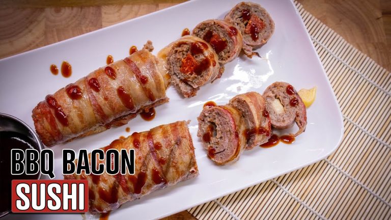 BBQ Bacon Sushi – De Sushi variant die iedereen lust! – NasQ BBQ