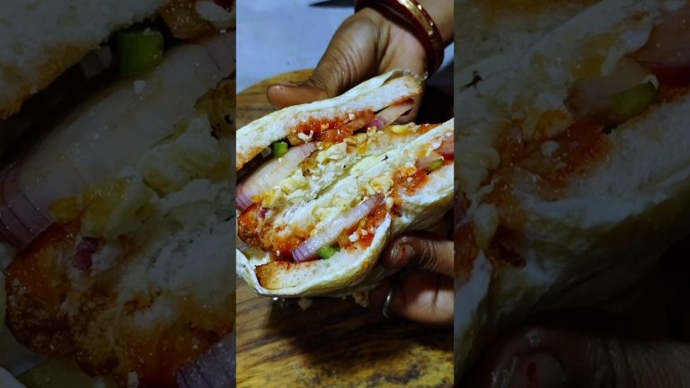 Easy anda bread 🥪 with tasty breakfast recipe 😋 #shorts #anda #bread