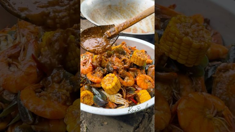 Buttered seafoods 🤤 #kusinela #buhayprobinsya #seafoods