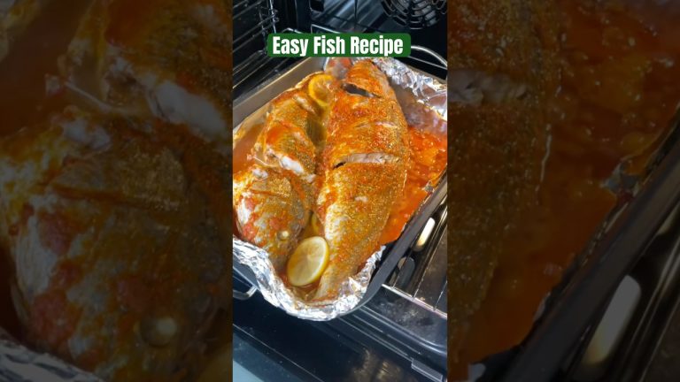 EASY CROAKER FISH RECIPE