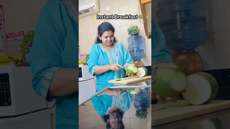 Healthy Instant Breakfast 🥗#shorts #ytshorts #teluguvlogs #foodshorts #food #recipe #dosa #healthy