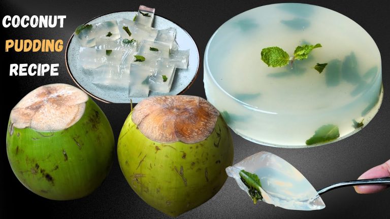 Ramzan Special Coconut Pudding Recipe | Sweet & Creamy Dessert for Iftar! Coconut Pudding