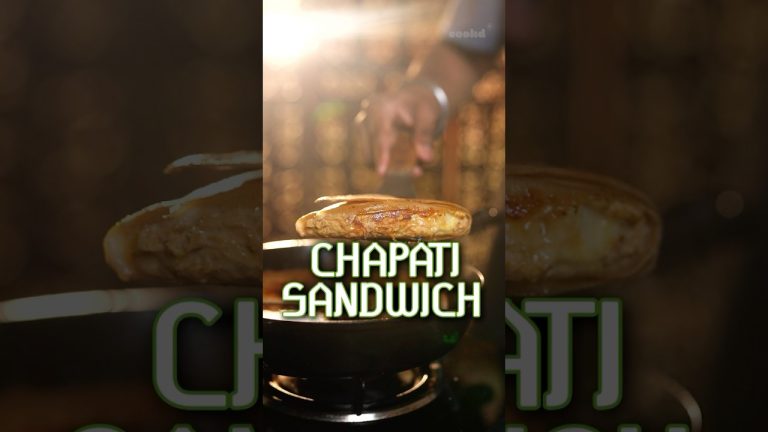 Making some effortless Iftaar recipes for you!❤️ this Chapati Sandwich is low effort, great taste!😋