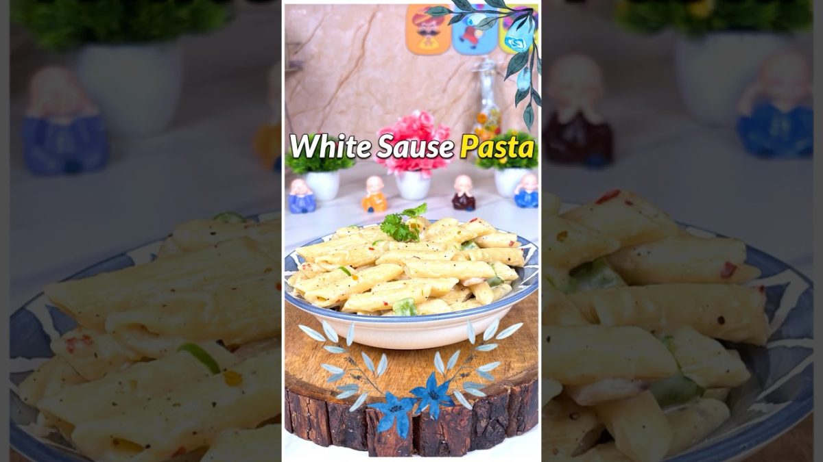 White Sause Pasta Recipe #pasta #recipe #trending #shorts