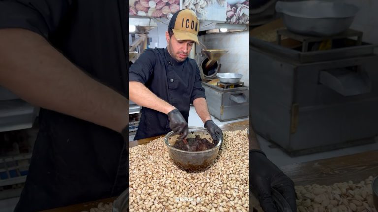 Pistachio with dried lime flavor recipe 🥜🍋#fruits #cooking #recipes #shorts