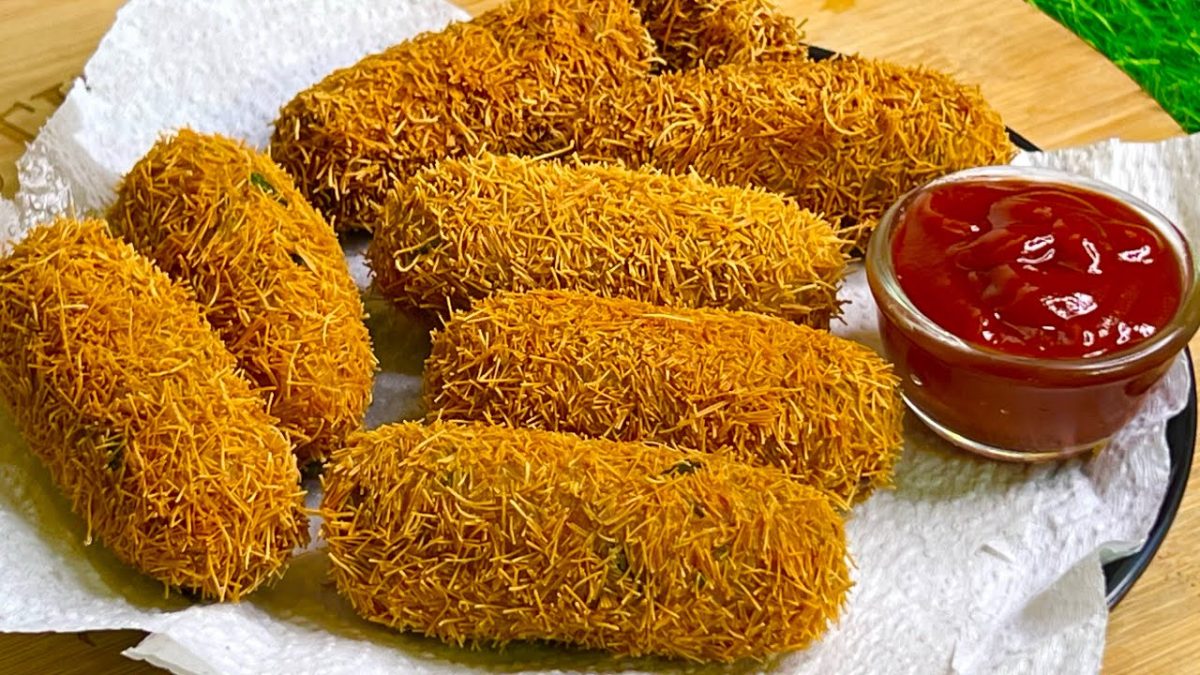 Crispy Chicken Potato Rolls | Ramadan Special Recipes | Chicken Potato Snacks