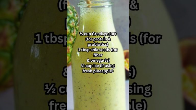 Must Try Pineapple Passion Smoothie Recipe Today
