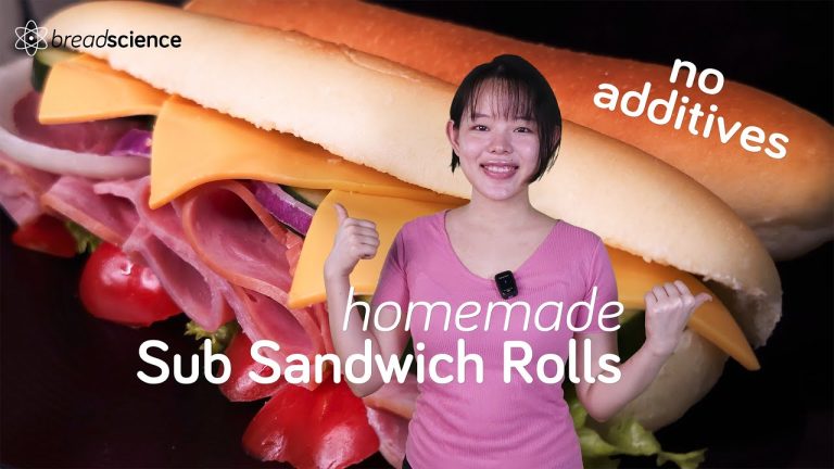 Why Homemade Bread Doesn't Need Additives | Sub Sandwich Rolls Recipe